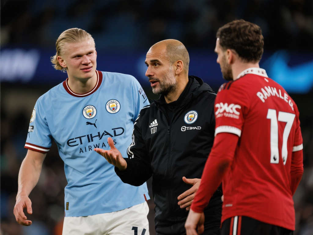 瓜迪奥拉金球奖上力挺梅西，哈兰德情绪失落